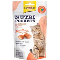 Gimcat Nutripockets Somonlu Kedi Ödülü 60Gr