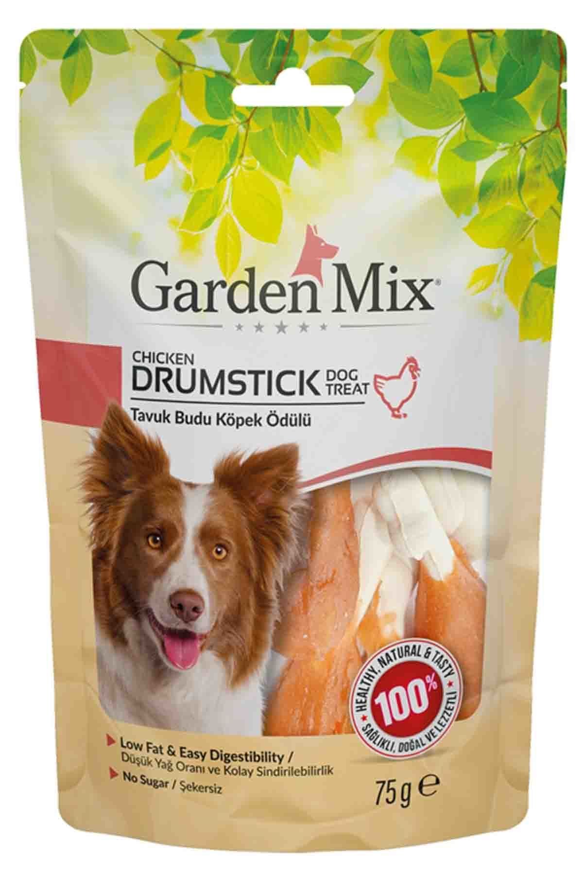 Garden mix köpek ödülü ördek tavuk budu 75gr