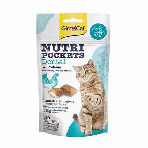 Gimcat Nutripockets Dental Kedi Ödülü 60Gr