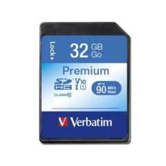 Verbatim 32GB 80MB/S PREMIUM U1 SDHC Hafıza Kartı