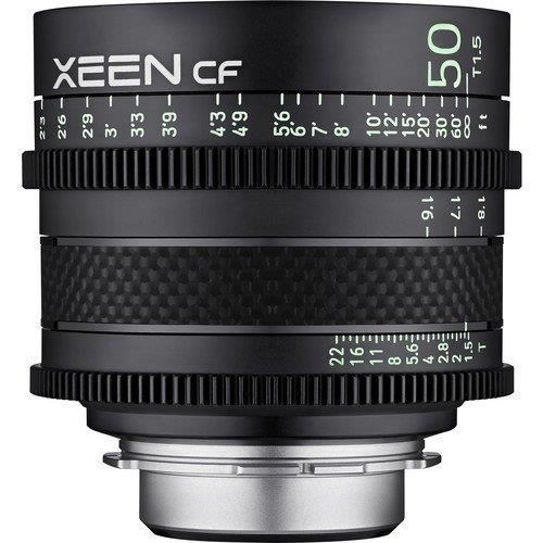 XEEN CF 50mm T1.5 Pro Cine Lens (PL Mount)