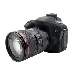 Sanger Canon 80D Uyumlu Silikon Kılıf