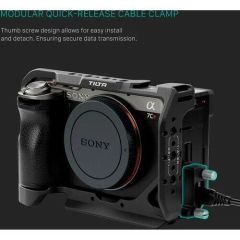 Tilta Sony A7CII / A7CR Half Camera lightweight Cage Kıt (TA-T60-B-B)