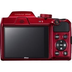 Nikon Coolpix B500 Fotoğraf Makinesi (Red)