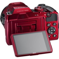Nikon Coolpix B500 Fotoğraf Makinesi (Red)