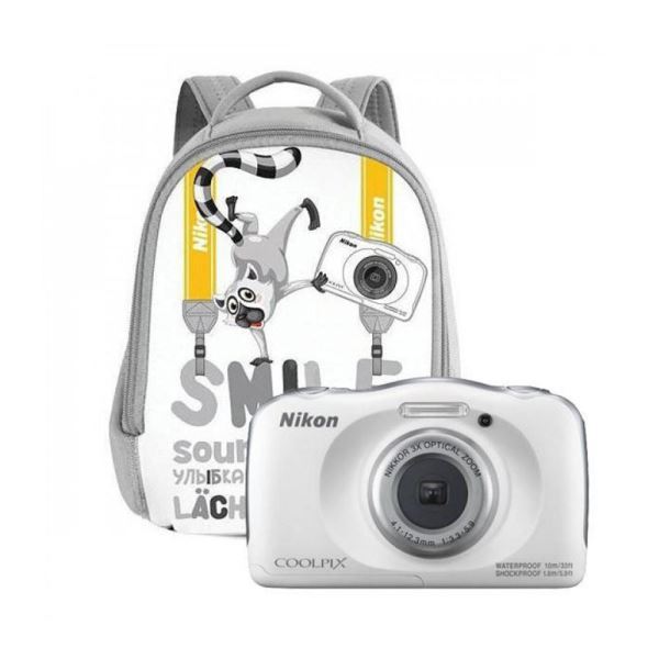 Nikon Coolpix W150 White Backpack Kit