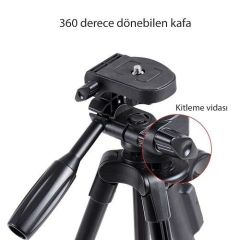 Sanger SG-3510R Kumandalı Mobil Youtuber Tripod