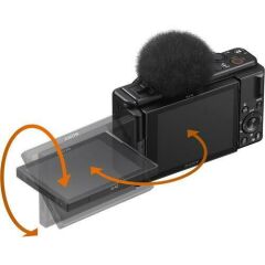 Sony ZV-1F Fotoğraf Makinesi + Sony GP-VPT2BT Çekim Kolu