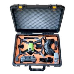 ClasCase C05 DJI FPV Combo Uyumlu Hard Case Çanta (Siyah-Turuncu)