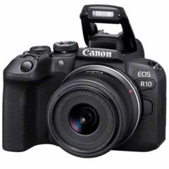 Canon EOS R10 18-45mm Lensli Kit Aynasız Fotoğraf Makinesi