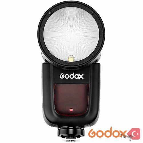 Godox V1 Nikon Uyumlu Tepe Flaş (Yuvarlak Kafa)
