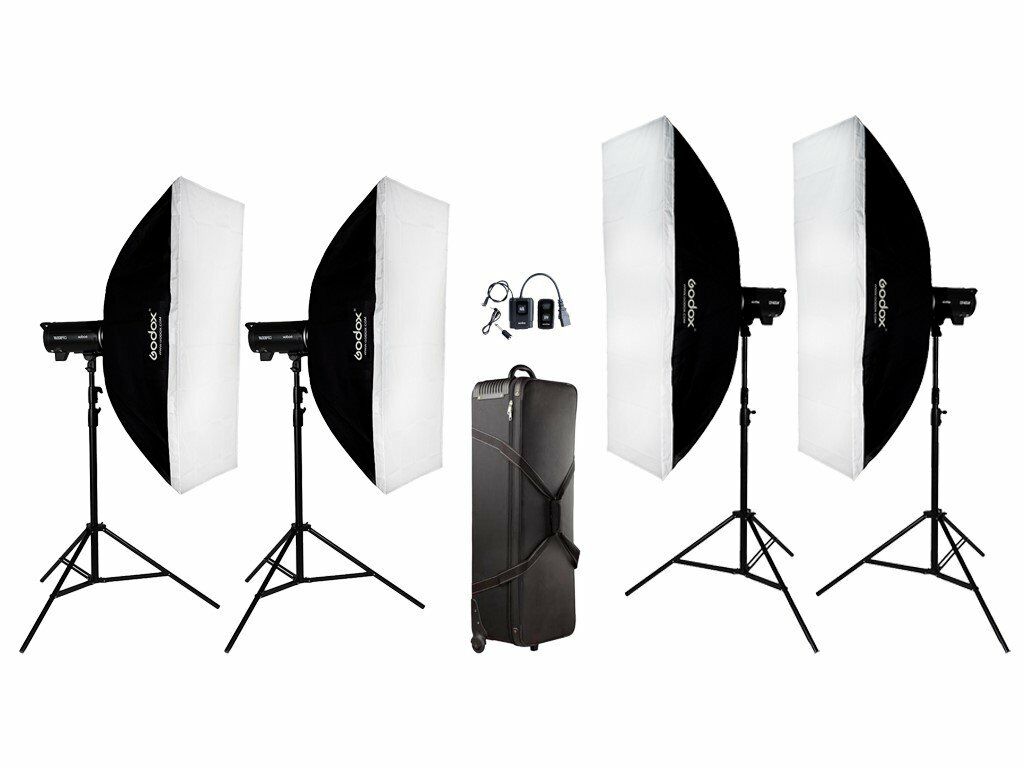 Godox DP800 III / DP400 III 4'lü Paraflaş Kit (Sadece Ön Sipariş)