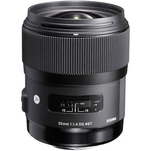 Sigma 35mm f/1.4 DG HSM Lens Canon Uyumlu