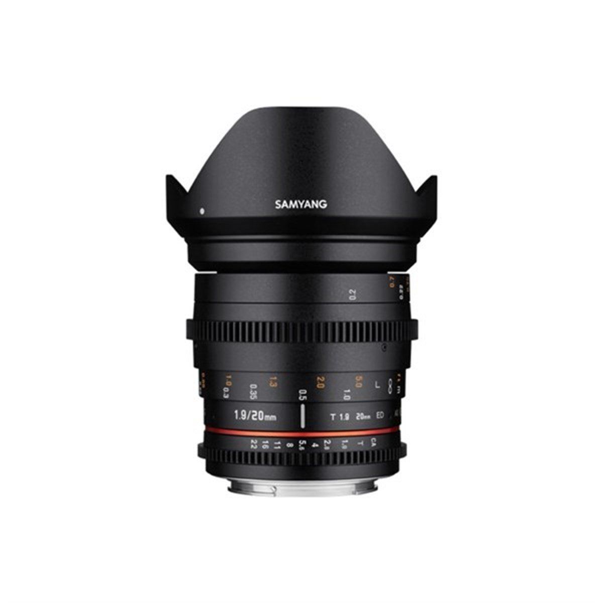 Samyang 20mm T1.9 ED AS UMC Cine Lens (MFT)