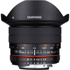 Samyang 12mm f/2.8 ED AS NCS Fisheye Lens (Sony E)