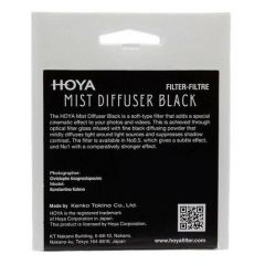 Hoya 67mm Mist Diffuser Filtre Black No1