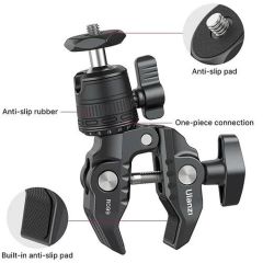 Ulanzi R099 Clamp Mount Mini Ball Head