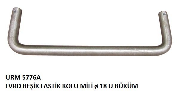 BEŞİK LASTİK KOLU MİLİ ÇAP 18