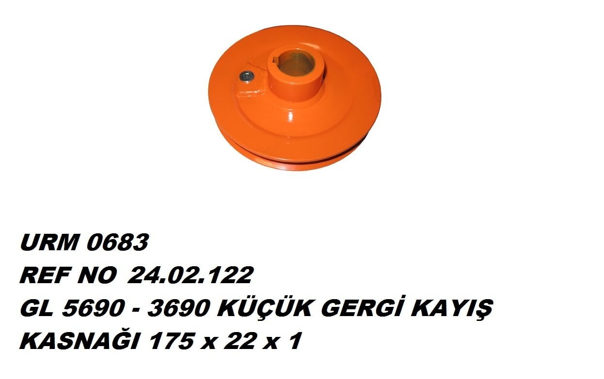 KÜÇÜK GERGİ KAYIŞ KASNAĞI 175*22*1 REF NO : 24.02.122