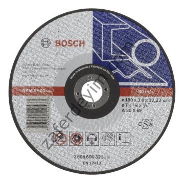 Bosch 180*3,0 mm Expert for Metal Düz