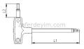 Yuvarlak Başlı T Tipi Allen Anahtar 3 mm