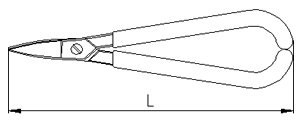 Kuyumcu Makası (Düz) 180 mm