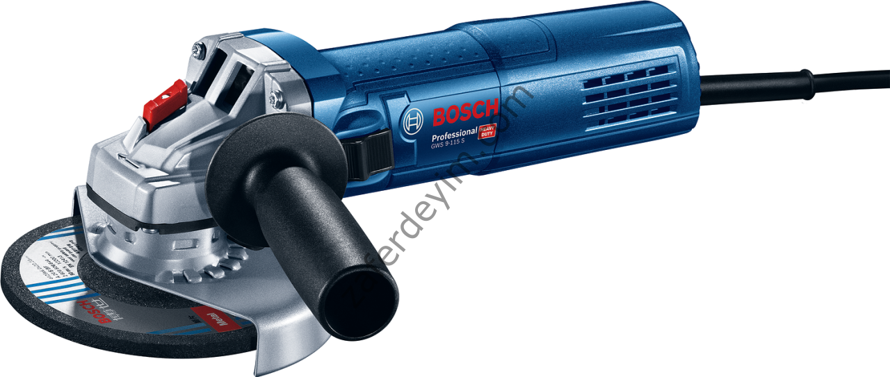 Bosch Professional GWS 9-115 S Avuç Taşlama Makinesi (devir ayarlı)