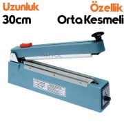 PFS 300C 'Orta Kesmeli' Poşet Yapıştırma Makinası (30cm)