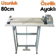 SFTD 800 Ayaklı Poşet Yapıştırma Makinesi (Kesmeli)