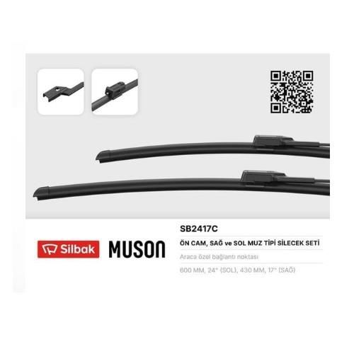 ÖN SİLECEK TAKIMI 600-430MM RIFTER-PARTNER K9-BERLINGO K9 2019- RIFTER 9820344280-9833976580-1689817180