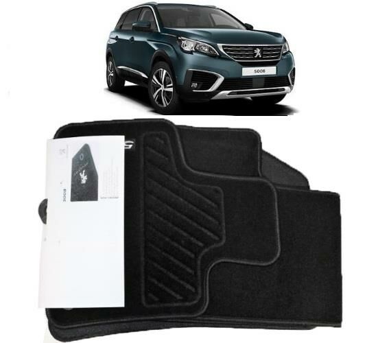ÖN-ARKA ŞEKİLLENDİRİLMİŞ HALI PAS PAS TAKIMI 5008 SUV 2016- 1616436380