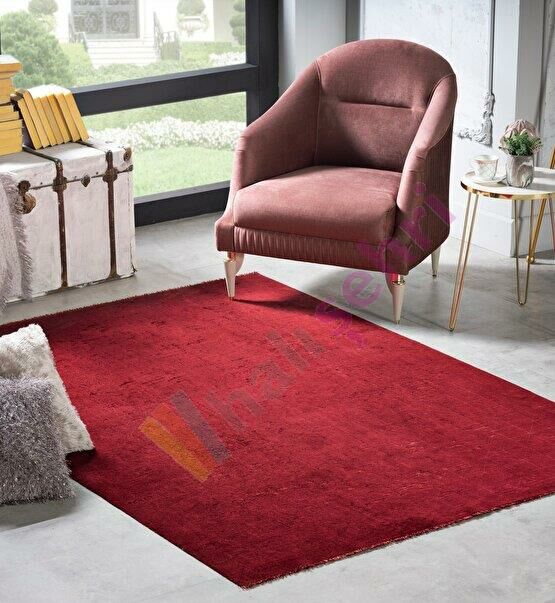 Deco Diamond 11792 Bordo Antitoz Yıkanabilir Halı