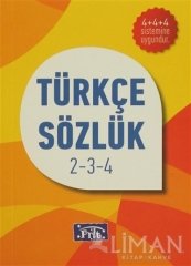 İlköğretim Türkçe Sözlük 2-3-4