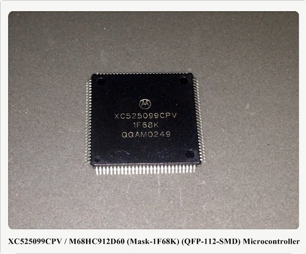 XC525099CPV / M68HC912D60 (Mask-1F68K)