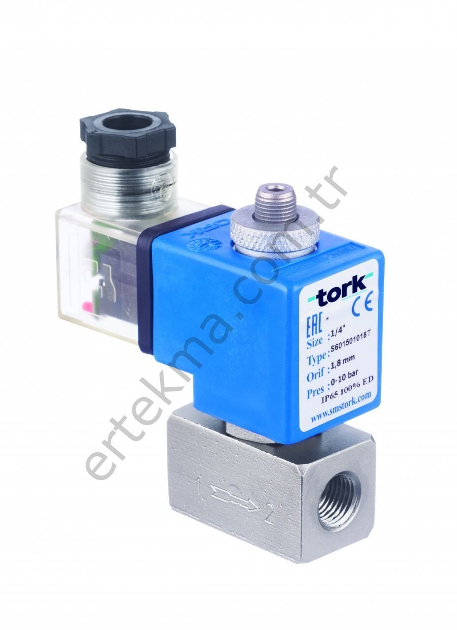 S6015 Serisi Paslanmaz Solenoid Valf (3/2 Yollu)