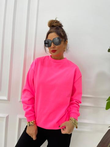 Leska Neon Pembe Sweat