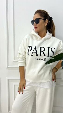 Pina Ekru Sweatshirt