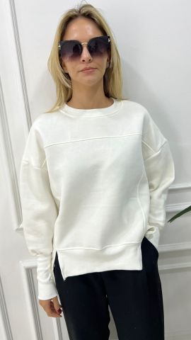 Mazel Ekru Sweatshirt