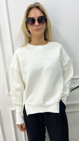 Mazel Ekru Sweatshirt