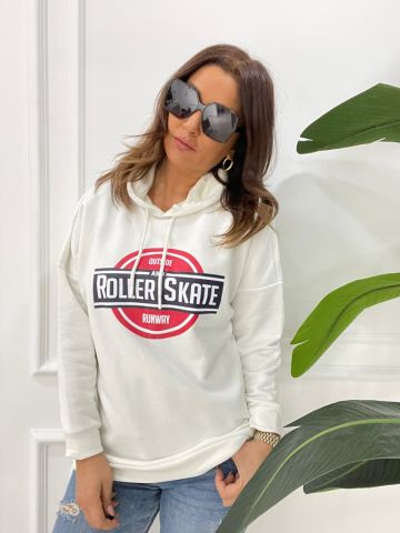 Roller Skate Ekru Sweat