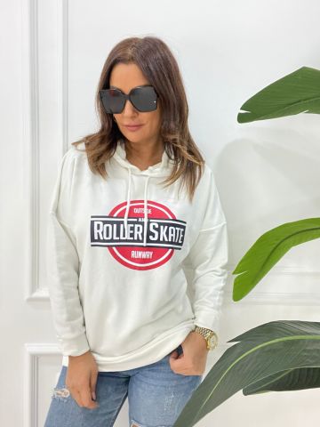 Roller Skate Ekru Sweat