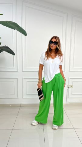 Zuza Kadın Yeşil Pantolon