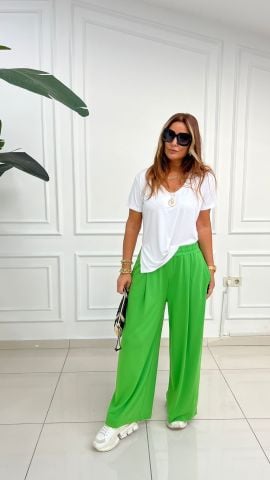 Zuza Kadın Yeşil Pantolon