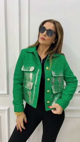Reldey Kadın Yeşil Ceket