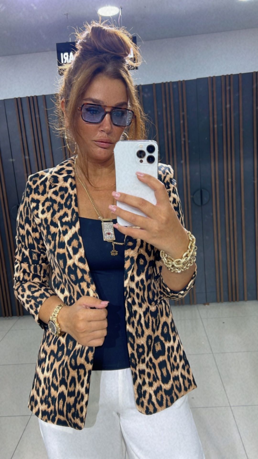 Geca Leopar Blazer