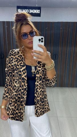 Geca Leopar Blazer