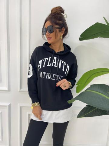 Atlanta Siyah Sweat