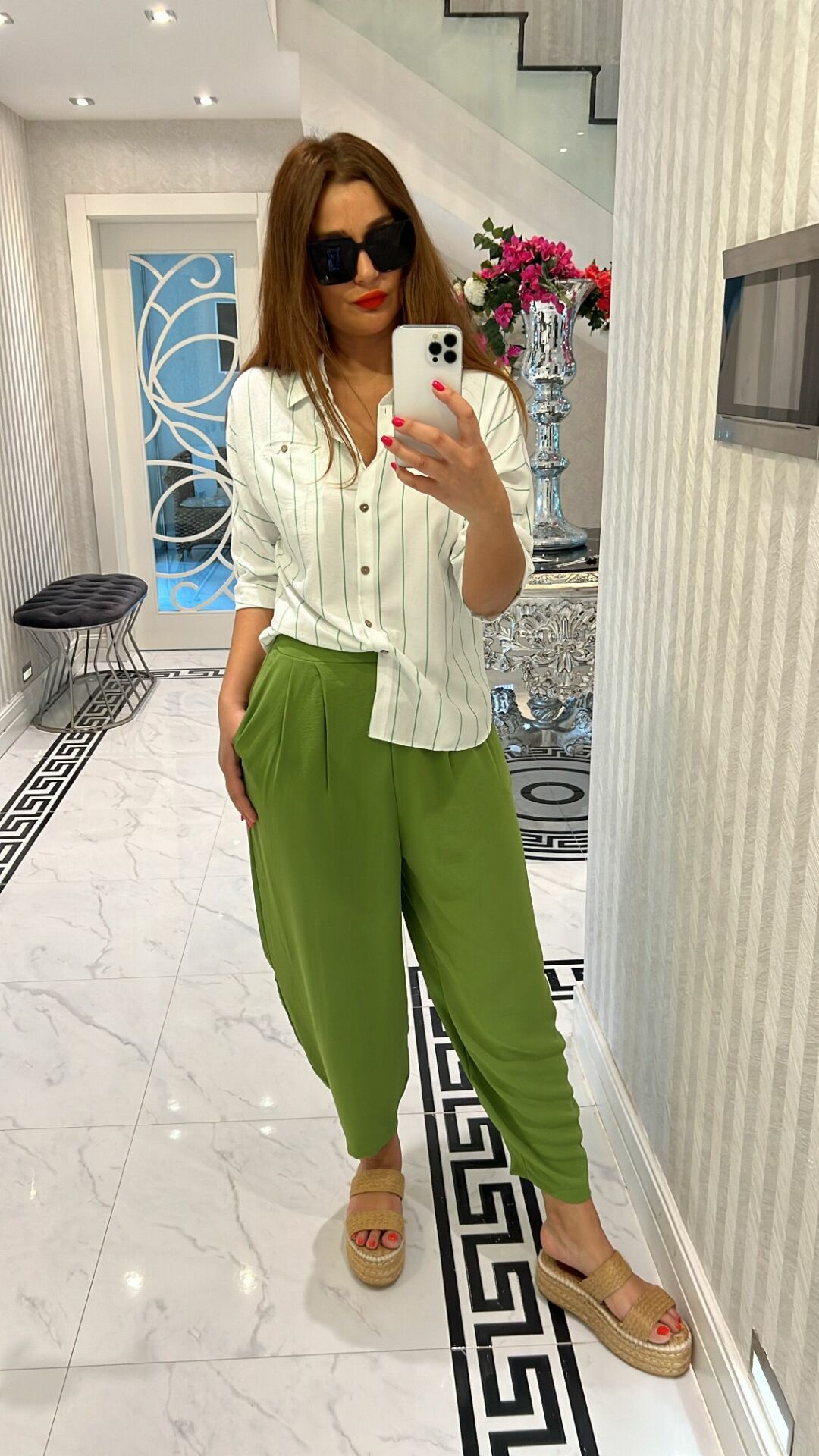Jarro Kadın Yeşil Pantolon
