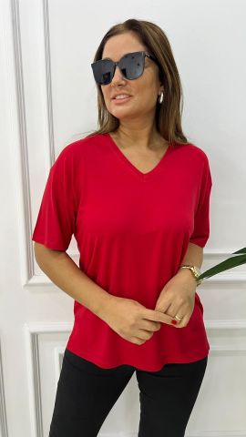 Lily Kırmızı T-shirt