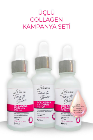 3 lü Collagen Serum Paketi